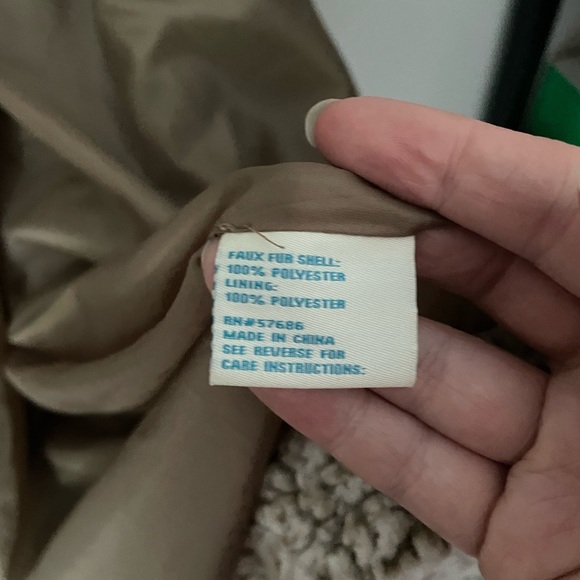 C&C California Cream Sherpa Jacket - Picture 6 of 9